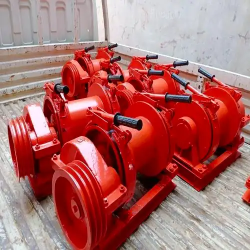 杏林专业卷扬机厂家批发 建筑工地卷扬机 一吨柴油机卷扬机