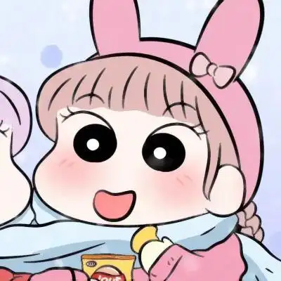 闺蜜头像卡通可爱卖萌2人2张图片