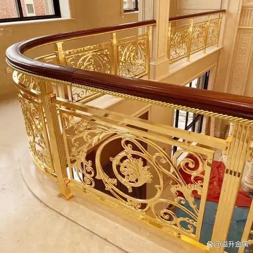 在设计和安装铜楼梯扶手时,需要考虑以下几个方面