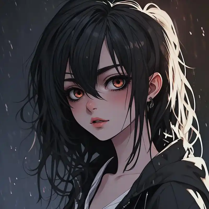 超a黑化病娇头像92暗黑系动漫女头 超a暗黑系列动漫女头,丧系头像