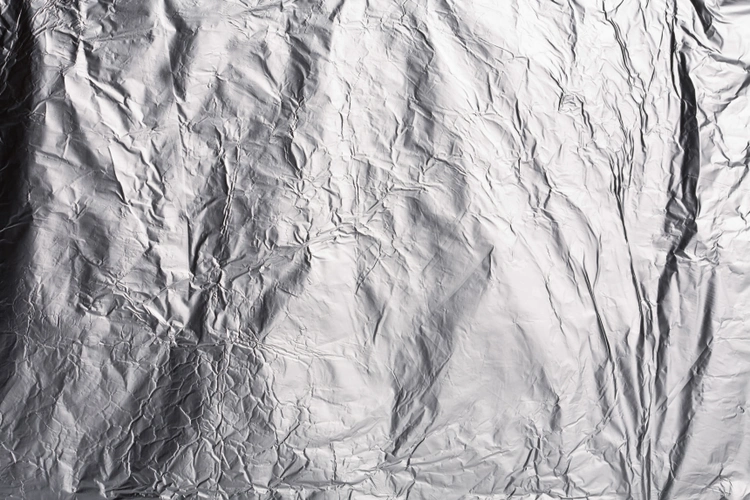 银色锡纸纹理背景素材