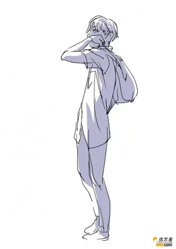 帅气的男学生插画怎么绘画? 教你从不同的姿势绘画 帅气男生画画教程