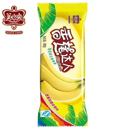 美怡乐香蕉达人香蕉味脆皮雪糕55g热量