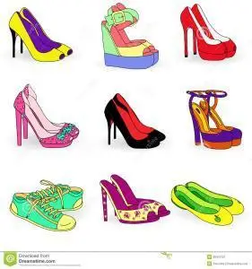 要怎么画鞋子简笔画大全鞋架简笔画视频教程一组鞋子的简笔画图片素材