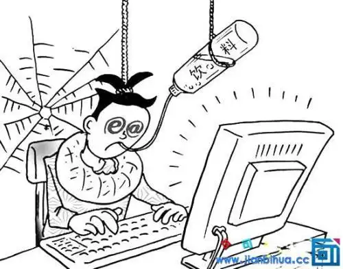 预防沉迷于网络简笔画