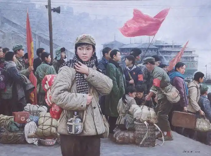 红尘·刘昌文油画作品