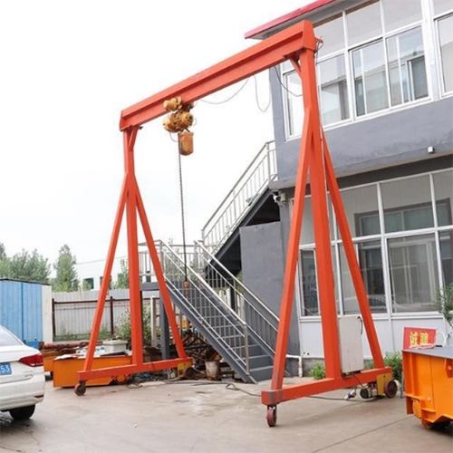 腾之升起重设备 汽修厂用简易龙门架 可定制五吨八米