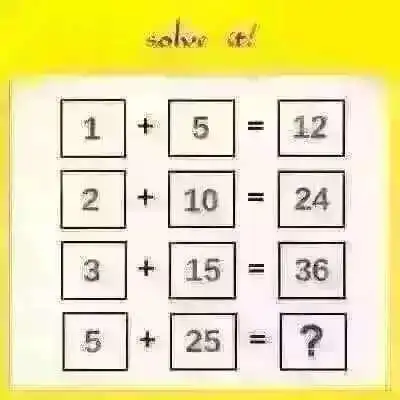 脑筋急转弯数学题图片及答案