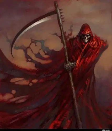 哪有圣骷髅图片 就是拿个镰刀 穿个斗篷 帅点的 急求