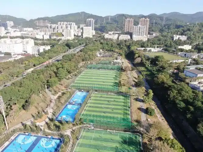 笔架山体育公园今日开园深圳又多一个体育休闲胜地