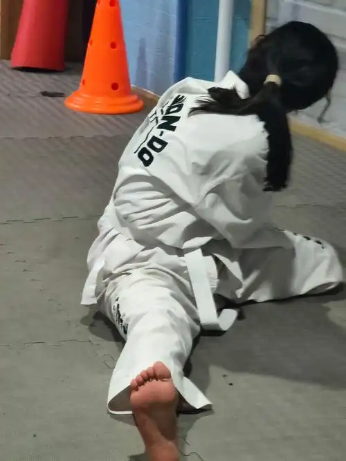 为什么跆拳道协会里的黑带师姐前脚掌都鼓起一块硬硬的东西