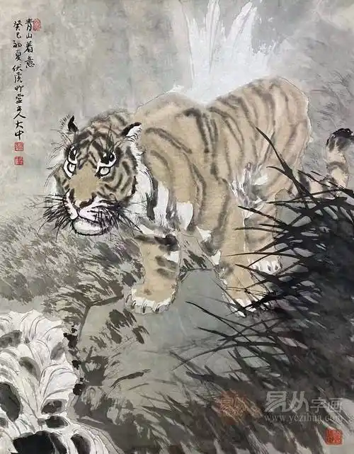 画家冯大中个人艺术简介 冯大中作品图片赏析_cm_美术家协会_易从