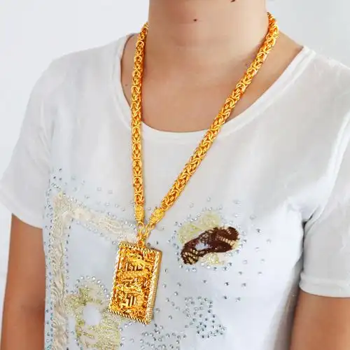 金项链男士(金项链男士一般多少克) - 周六福珠宝知识