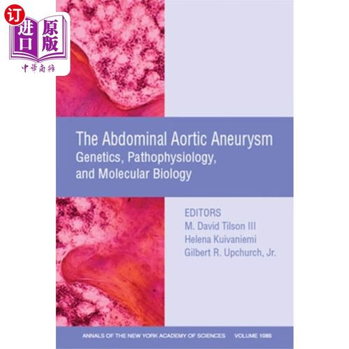 海外直订医药图书abdominal aortic aneurysm 腹主动脉瘤