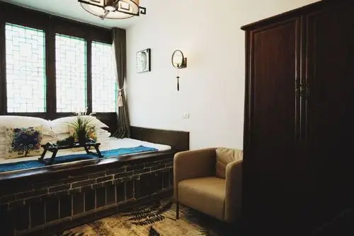 无接触入住宽松取消保障品牌民宿酒店式标准袁家村地区精品大炕房  室