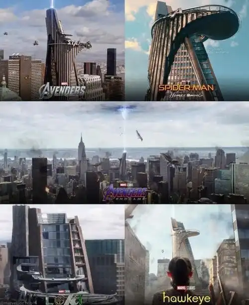 复仇者联盟里的大厦在mcu里的变化