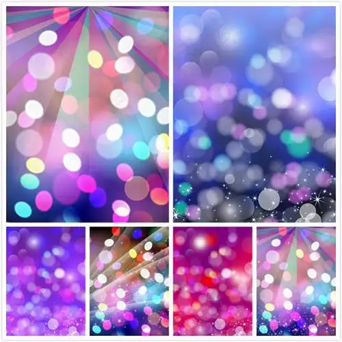 浪漫星光点点背景ai矢量模版下载