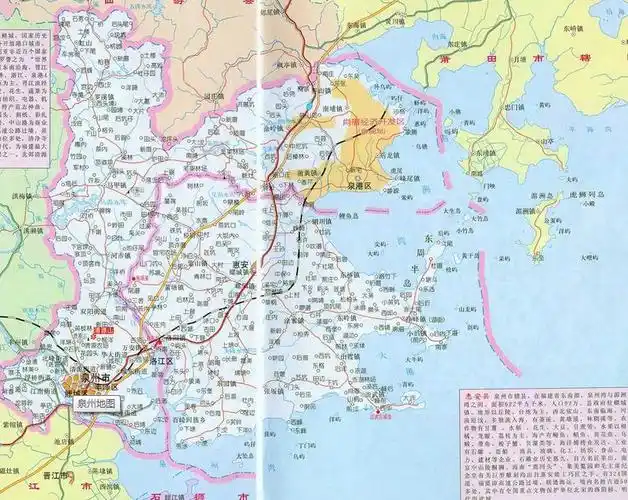惠安县地图全图高清版