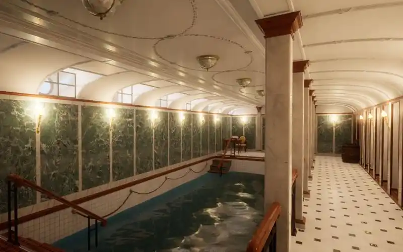 不列颠尼克号地中海守护者试玩3rms泳池和锅炉房