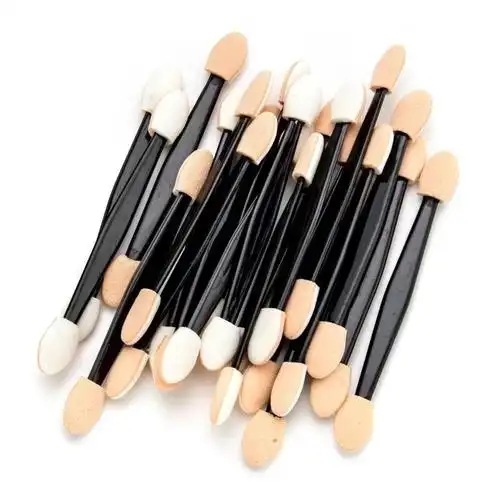 550支双头眼影刷海绵棒眼线刷化妆刷眼影棒修容棒化妆棉小巧5支袋装