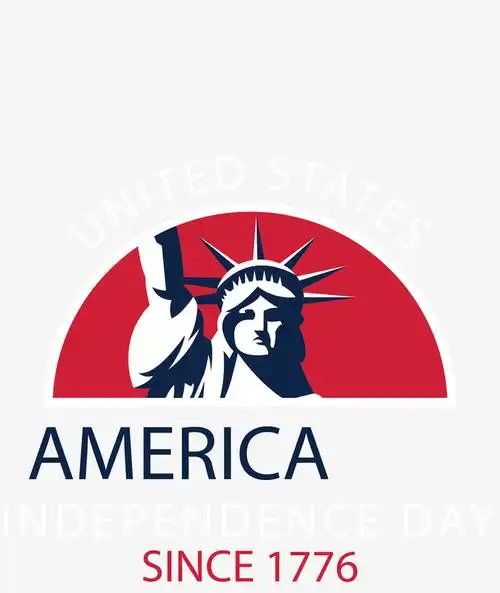 自由女神美国标签