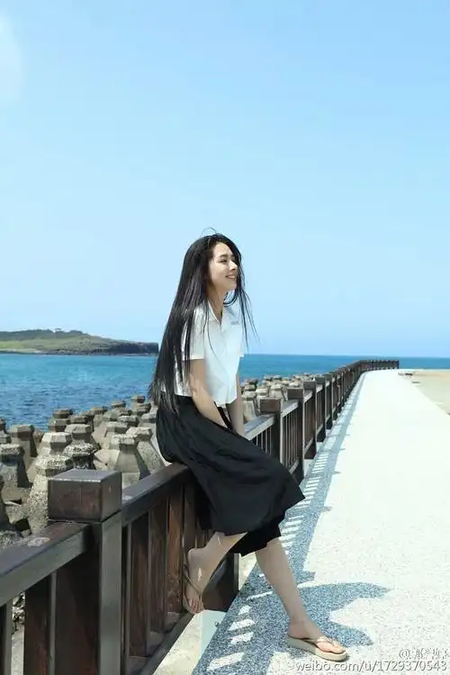 郭碧婷是不是把贴头皮的黑长直驾驭得最好的女星