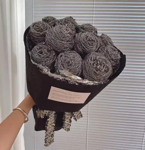 蒂芙尼钢丝球手镯图