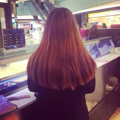 这是什么发型 发尾扇形的 叫什么