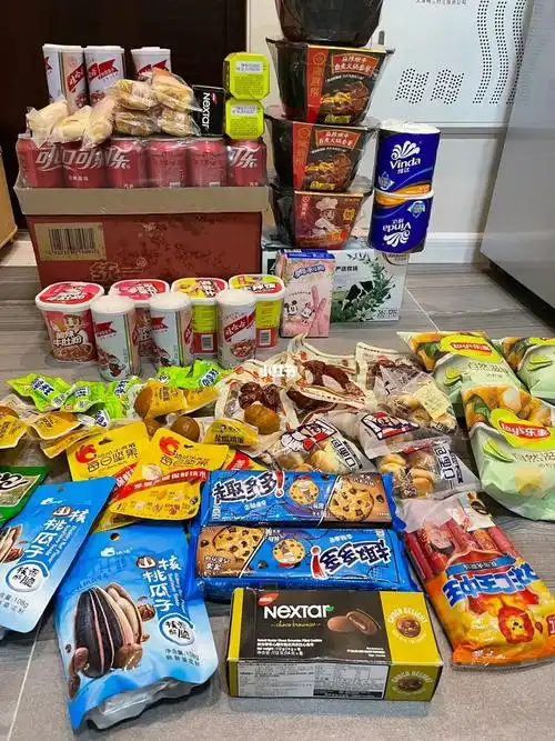 公司投递的五一零食大礼包