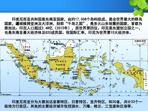 印度尼西亚水文概况及洪水灾害ppt