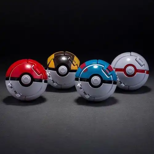 翻转纪念球按选项发货(公仔随机)宠物小精灵pokemom go宝可梦触碰可