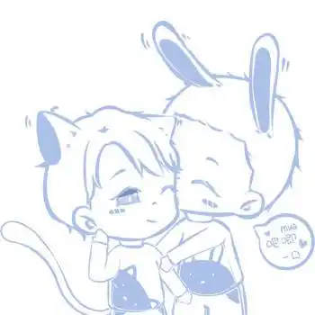 吧唧一口_撒野蒋丞顾飞q版绘画作品