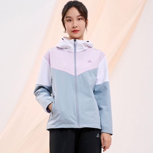 匹克风衣女2022年春季新款连帽速干户外时尚运动休闲外套f2221092