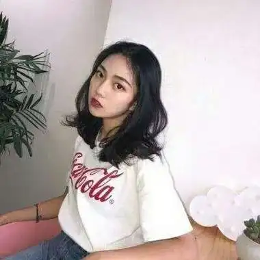 qq头像女生短发韩范高清好看的韩系高冷短发女头像图片