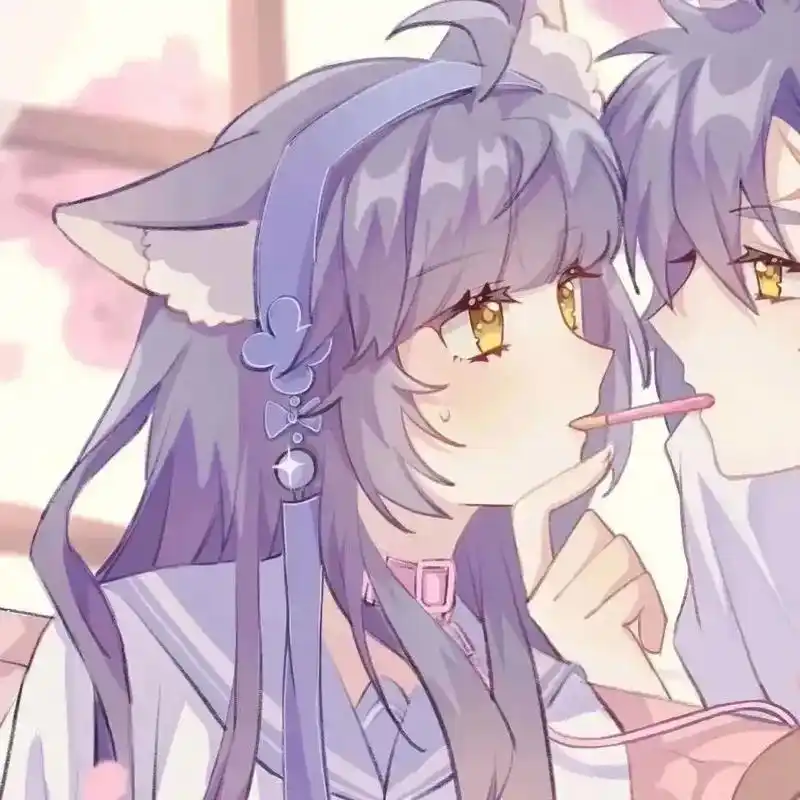 情侣头像 动漫情头#情头图片可直接保存