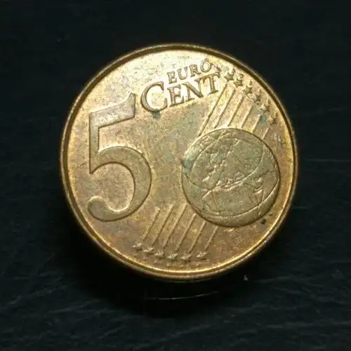 0元起拍,5欧分德国树叶1枚.