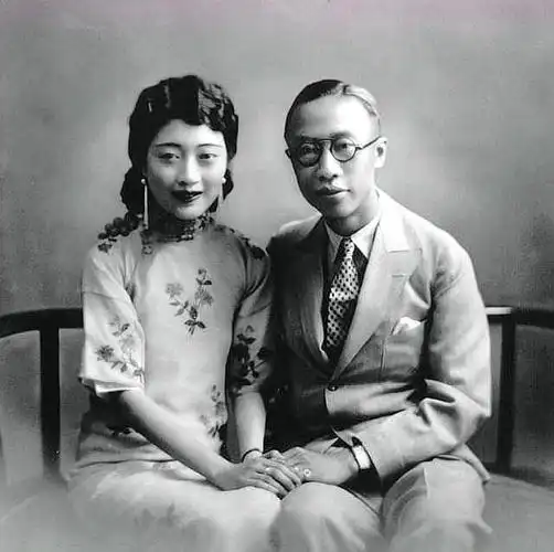 中国最后一个朝代的最后一位皇后旗袍温婉容貌秀丽