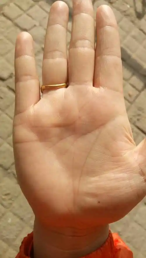 求大师看手相,女,右手