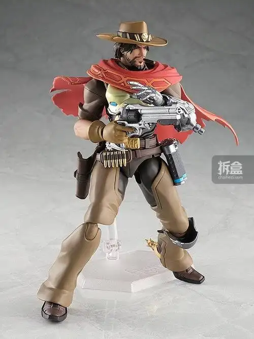 good02smile02companyfigma守望先锋麦克雷可动人偶