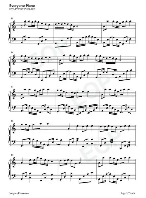 慕夏钢琴谱西月东落天色微曜半樽清酒斟得逍遥抖音古风歌曲