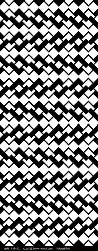 黑白格子图案