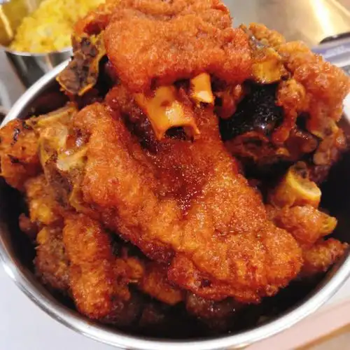 刚卤出来的虎皮猪蹄,软软糯糯不油腻,又大又好吃97#螺蛳煲煲 #好吃