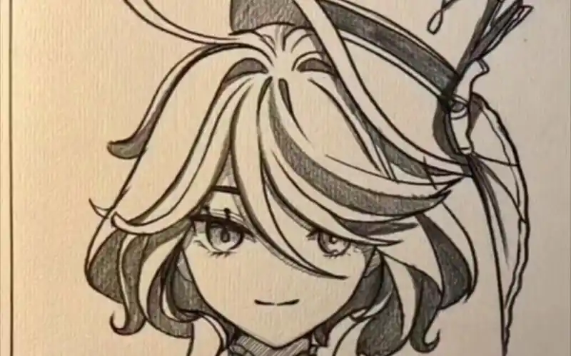 原神芙宁娜手绘