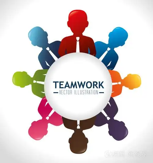 团队合作设计, 矢量图