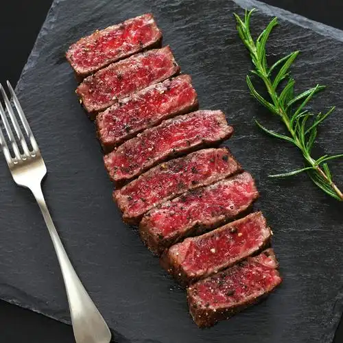 雪花阿彭澳洲进口m6-7眼肉原切牛排新鲜厚切牛排