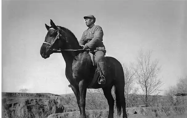 军人夜间骑马行军,一觉醒来,眼前的景象却让他直冒冷汗
