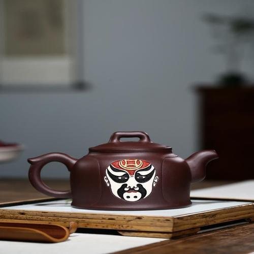 杨军保国粹老紫泥350c国工宜兴大师紫砂壶正宗全手工名家茶具收藏