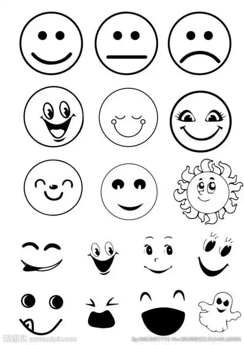 最简单的笑脸怎么画 简单的