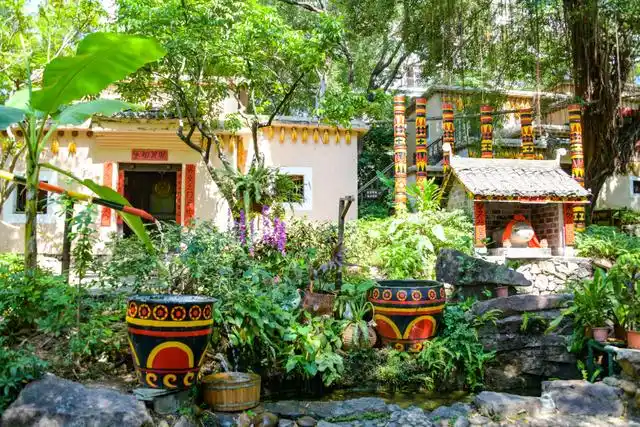 深圳景区介绍|锦绣中华民族文化村-彝寨