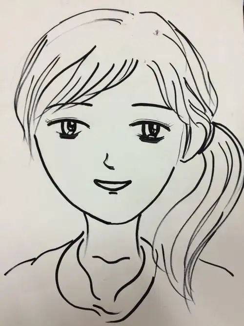 其它 美术课:我的自画像 你想为自己画一幅什么样的自画像呢?